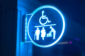 LED満空サイン（トイレ満空表示）